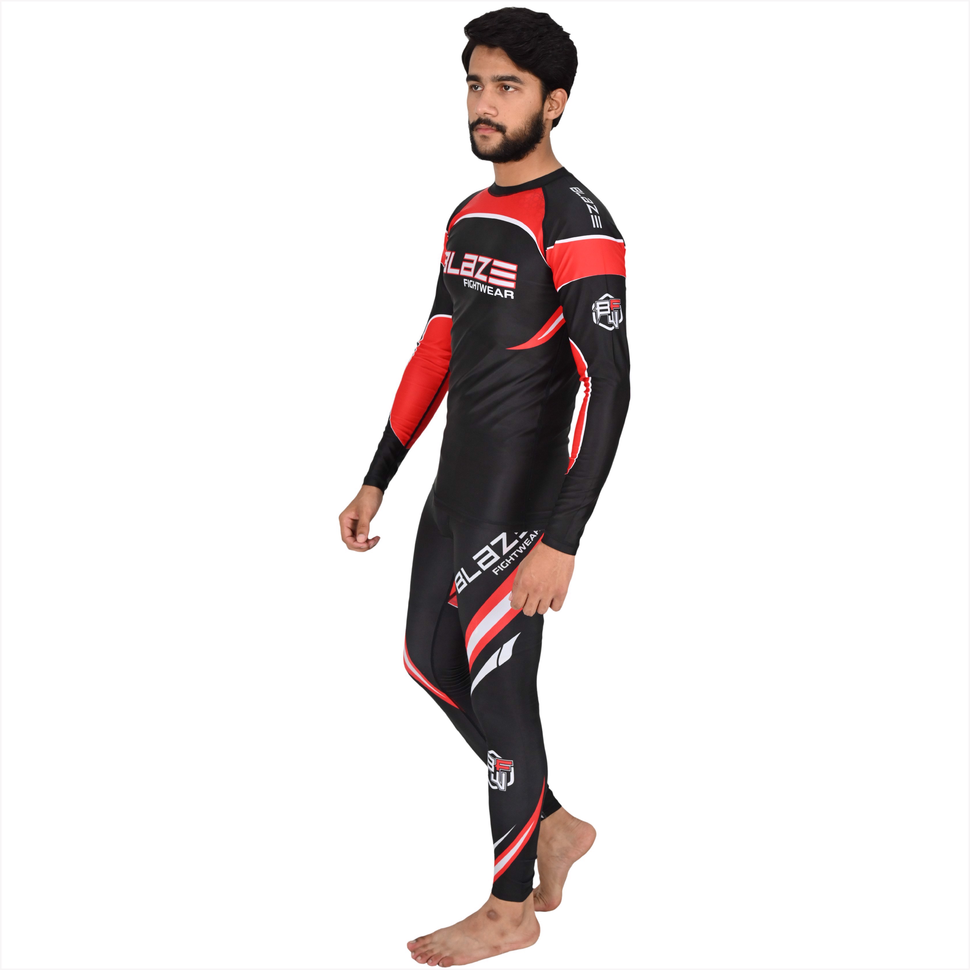 design your own rashguard Compression uniforms for improved performance Lightweight training shorts  - view 2
