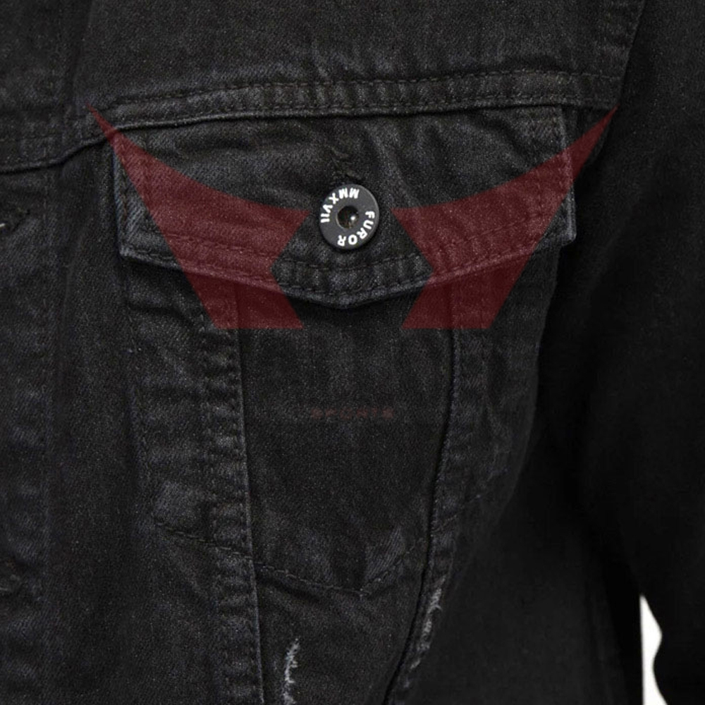 Best Sale New Branded Product Men Jacket, Customized Logo Print Fashion Wear Denim Jacket - view 12