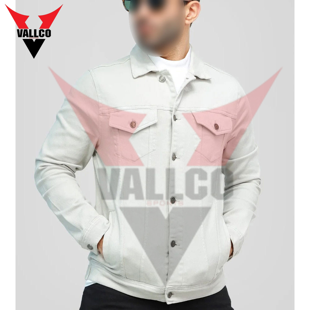 In Black Color Men Casual Wear Denim Jacket, Best Material Breathable Fabric In Low Price Men Jacket - view 2