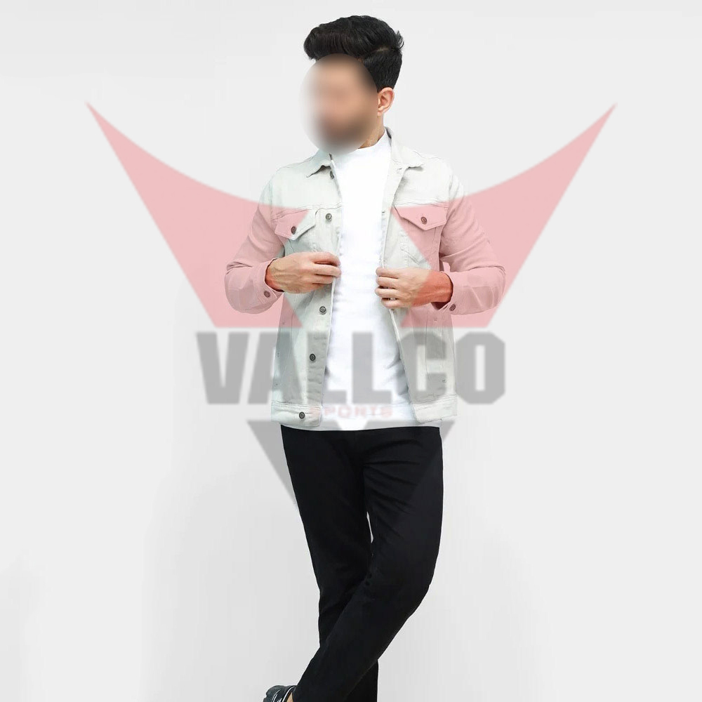 In Black Color Men Casual Wear Denim Jacket, Best Material Breathable Fabric In Low Price Men Jacket - view 6