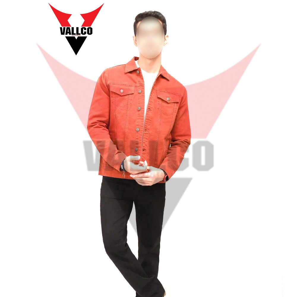 Latest Style Best Quality Outer Wear Denim Jacket, In Different Color Contrast Casual Wear Jacket - view 7