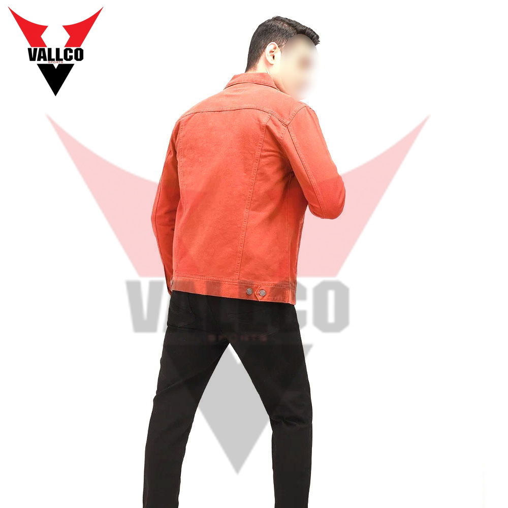 Latest Style Best Quality Outer Wear Denim Jacket, In Different Color Contrast Casual Wear Jacket - view 8