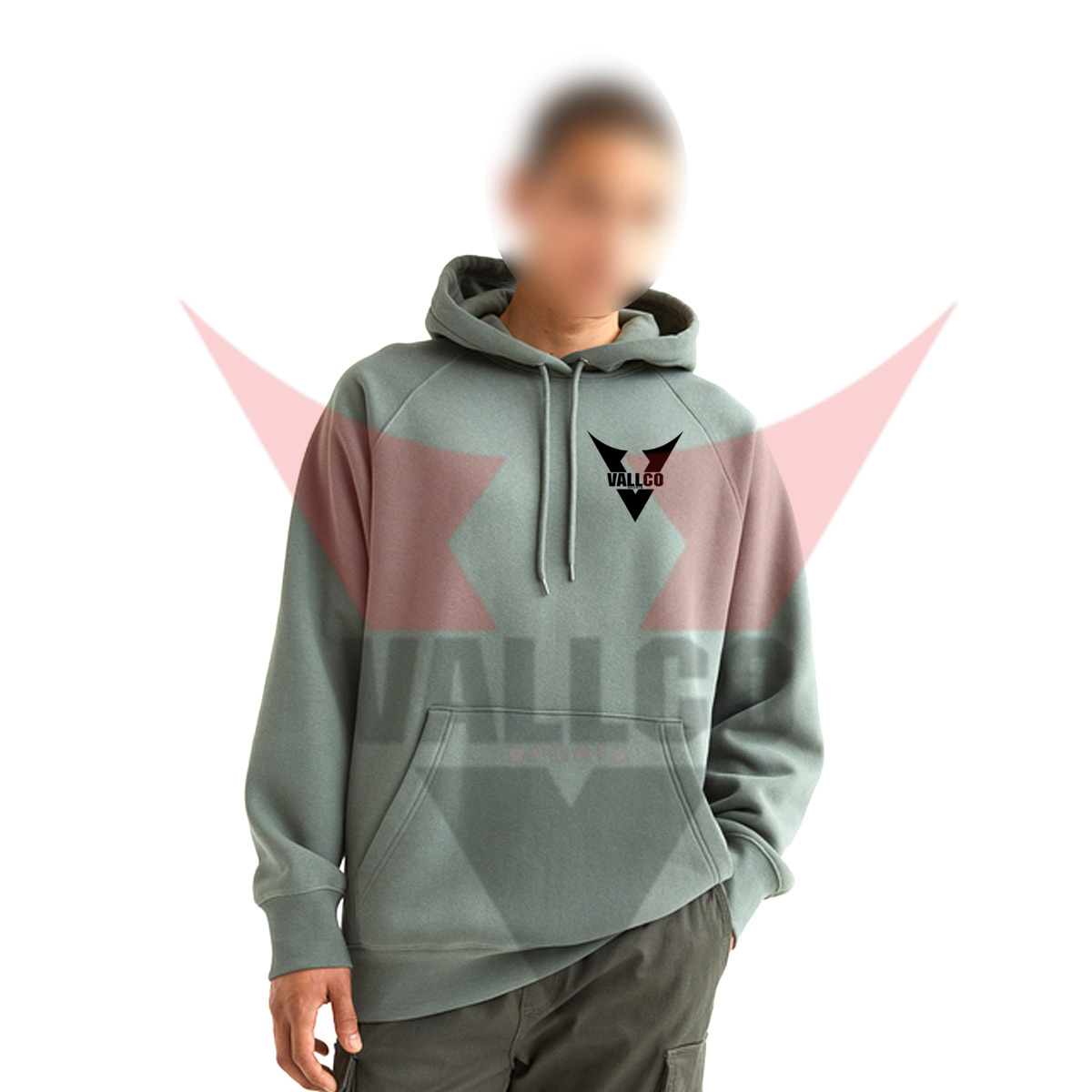 2024 New Arrival Cotton Polyester Pullover Style Kangaroo Pocket Fall Winter Oversize Hoodies