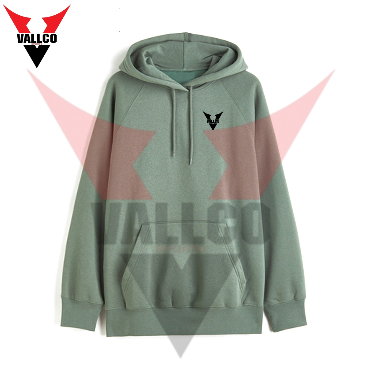 2024 New Arrival Cotton Polyester Pullover Style Kangaroo Pocket Fall Winter Oversize Hoodies - view 2