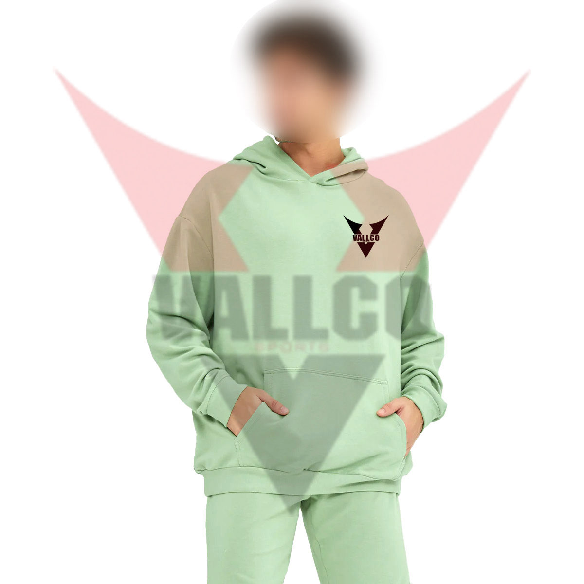 Best Soft Touch Material Pullover In Light Color Newest Design Men Wear Oversize Hoodie