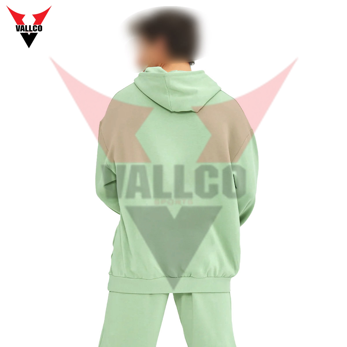 Best Soft Touch Material Pullover In Light Color Newest Design Men Wear Oversize Hoodie - view 9
