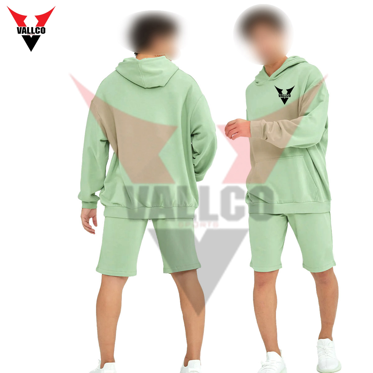 Best Soft Touch Material Pullover In Light Color Newest Design Men Wear Oversize Hoodie - view 10