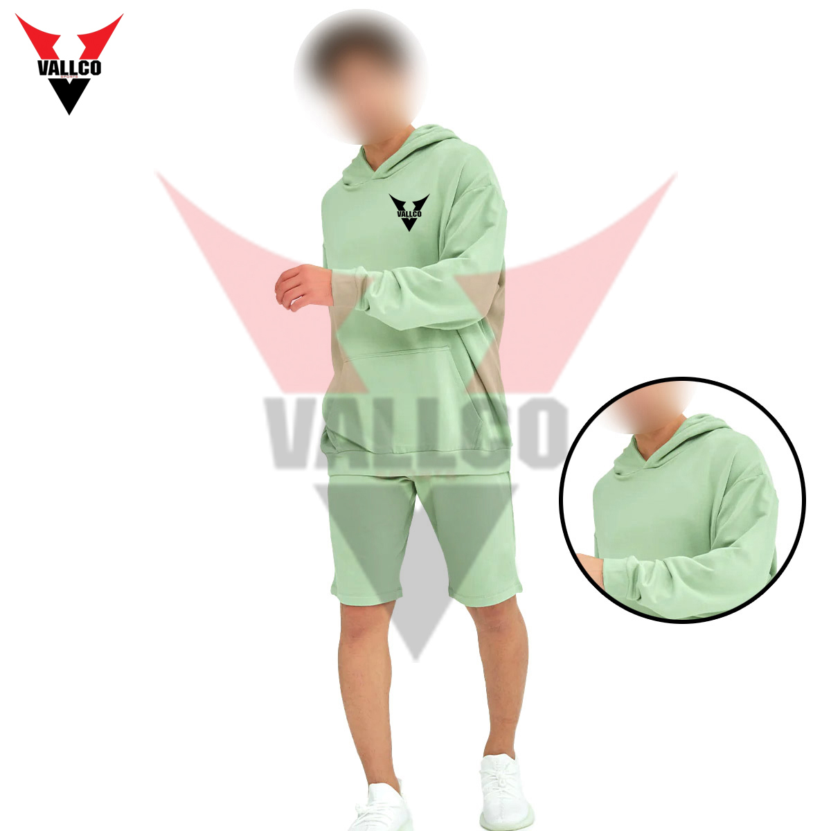 Best Soft Touch Material Pullover In Light Color Newest Design Men Wear Oversize Hoodie - view 13