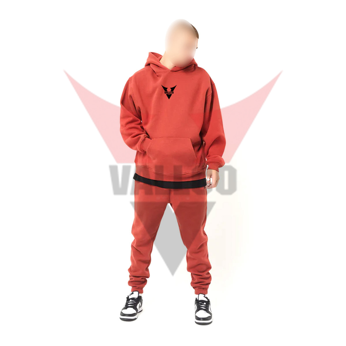 Pullover Style Kangaroo Pocket Fall Winter Good Quality Customized Made Men Oversized Hoodies