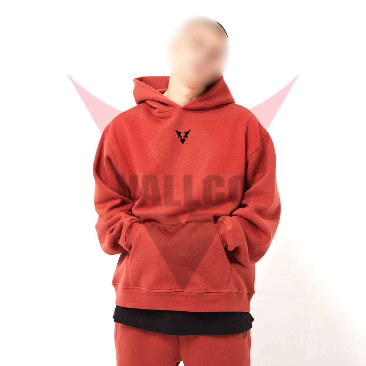 Pullover Style Kangaroo Pocket Fall Winter Good Quality Customized Made Men Oversized Hoodies - view 4