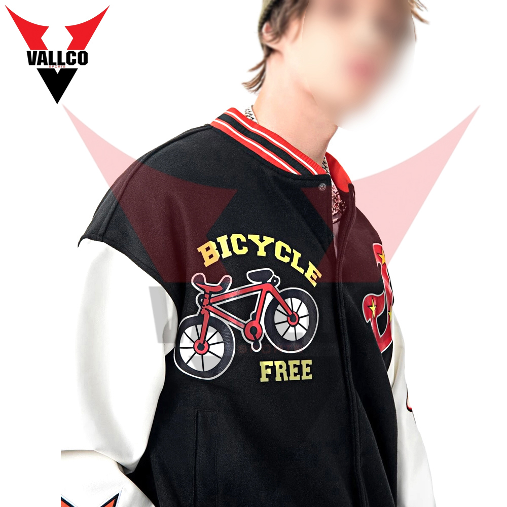 High Quality Durability And Comfort Best Soft Material Unique Design Men Wear Varsity Jackets - view 2