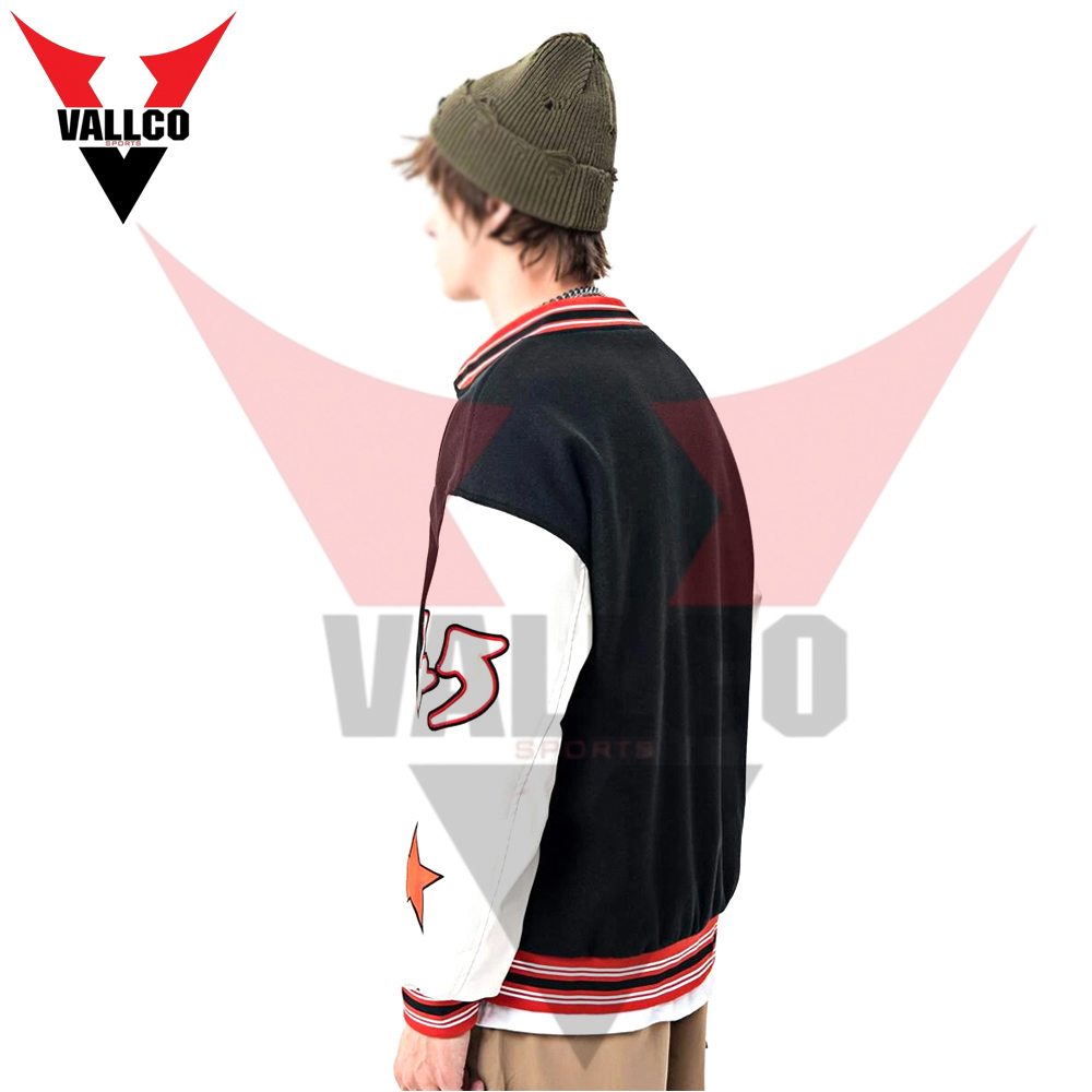 High Quality Durability And Comfort Best Soft Material Unique Design Men Wear Varsity Jackets - view 4