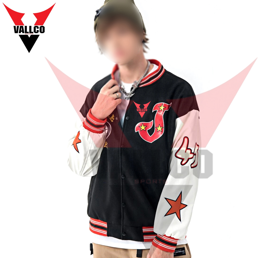 High Quality Durability And Comfort Best Soft Material Unique Design Men Wear Varsity Jackets - view 8
