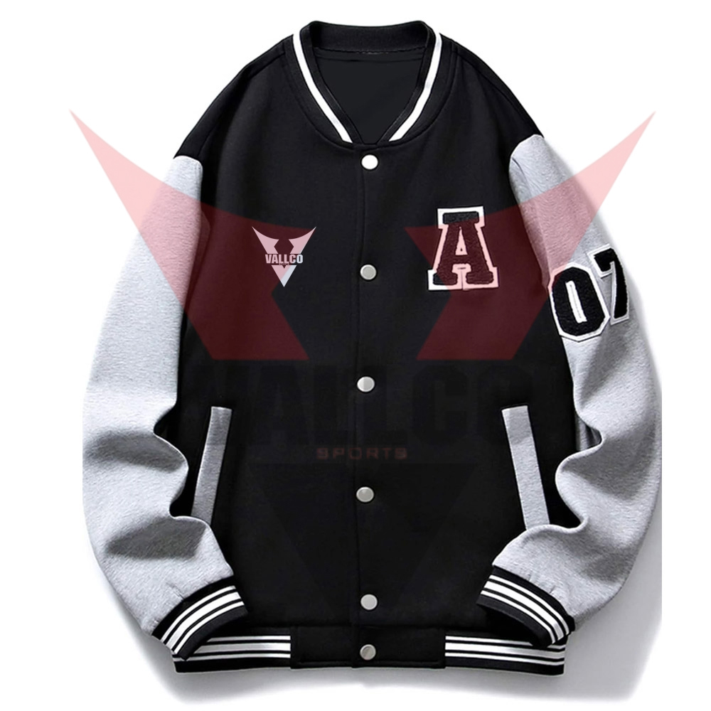 Hot Selling OEM Wholesale Custom Logo Print Unique Style Outer Wear Varsity Jackets