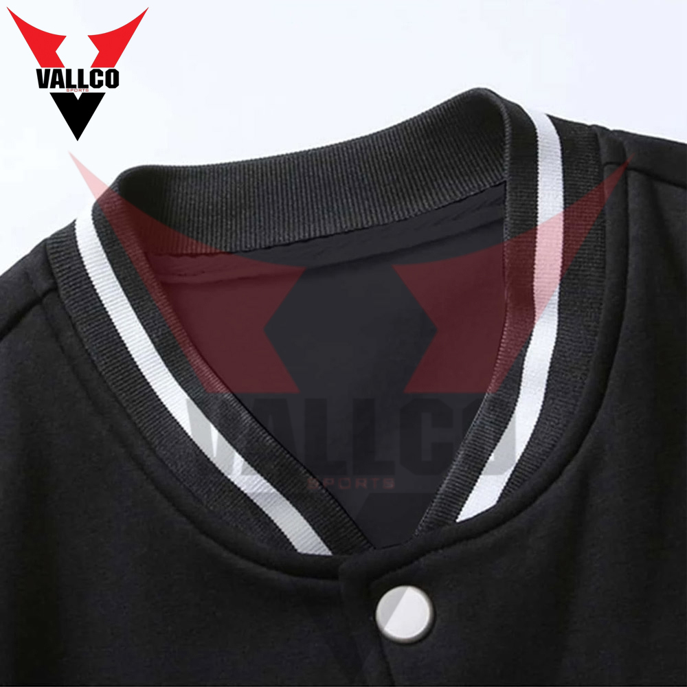Hot Selling OEM Wholesale Custom Logo Print Unique Style Outer Wear Varsity Jackets - view 5