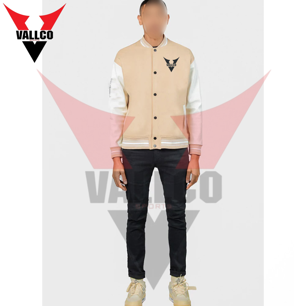 2024 Customized New Men's Varsity Jackets , Turn Down Shoulder Varsity Jacket For Men - view 3