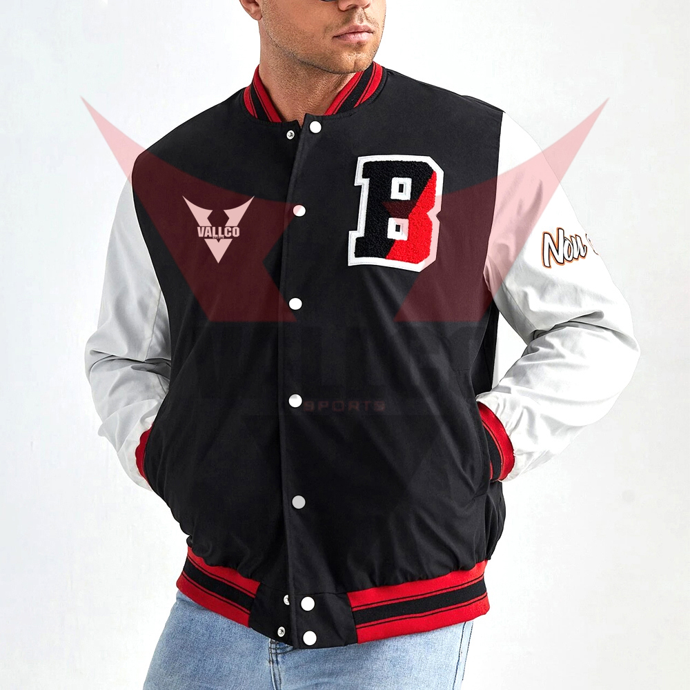 Fashion Wear Made In Pakistan OEM Service Best Material Breathable Product Varsity Jackets