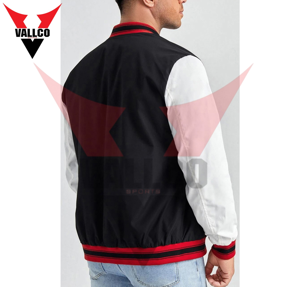 Fashion Wear Made In Pakistan OEM Service Best Material Breathable Product Varsity Jackets - view 9