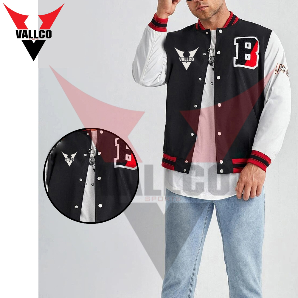 Fashion Wear Made In Pakistan OEM Service Best Material Breathable Product Varsity Jackets - view 14