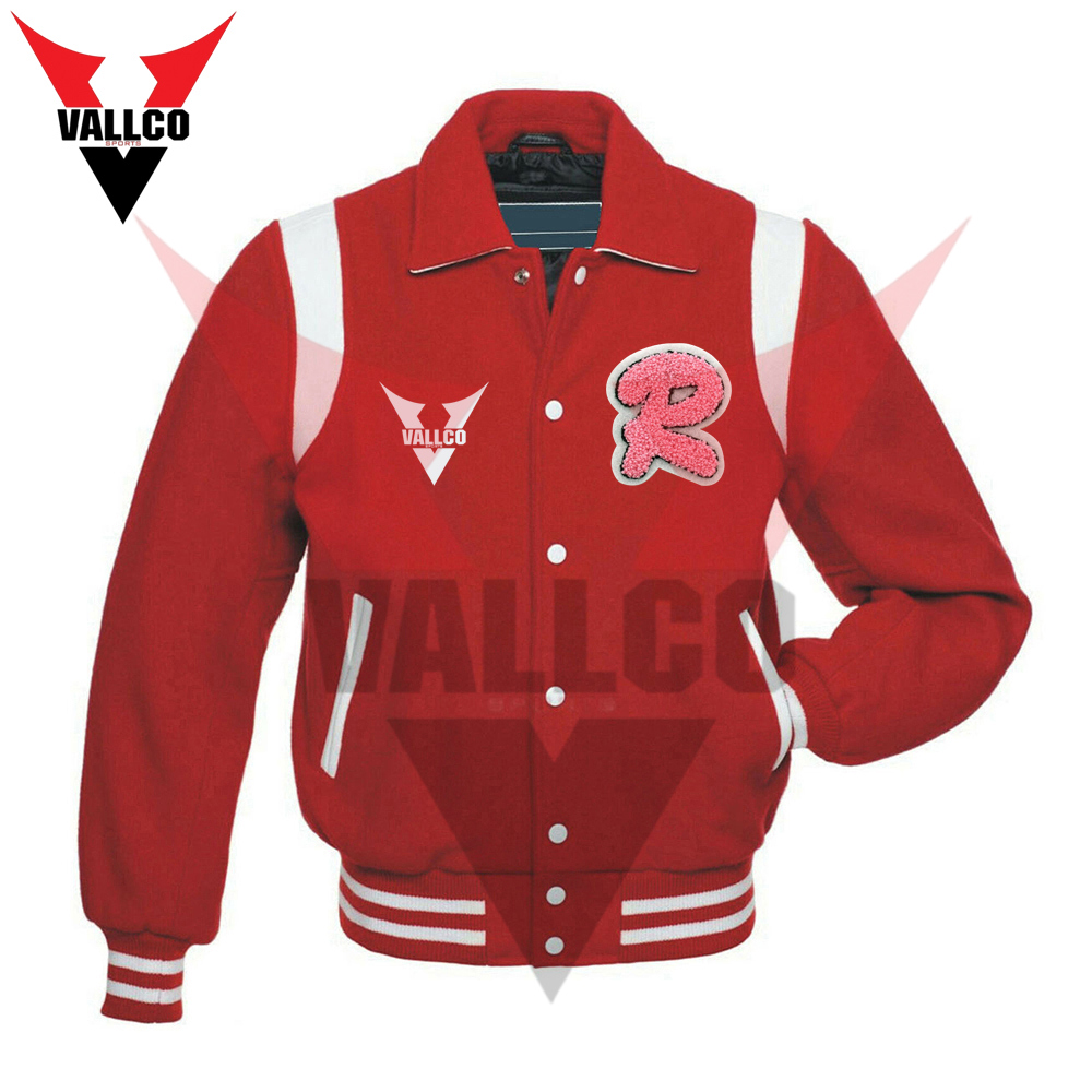 2024 New Arrival Custom Made High Quality School Wear Baseball Men’s Varsity Jacket - view 8