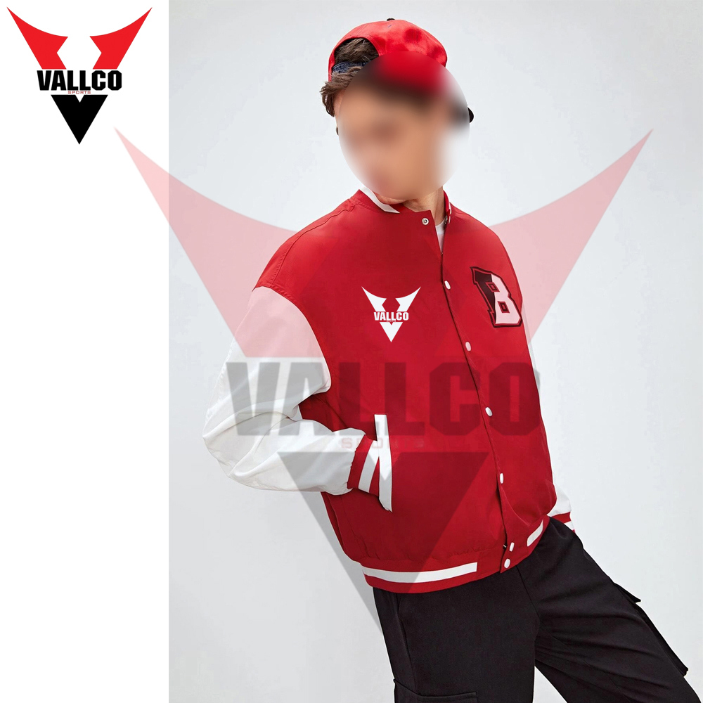 Breathable High Quality Unique Hip Hop Design Men Clothing Wear Winter Varsity Jackets - view 5