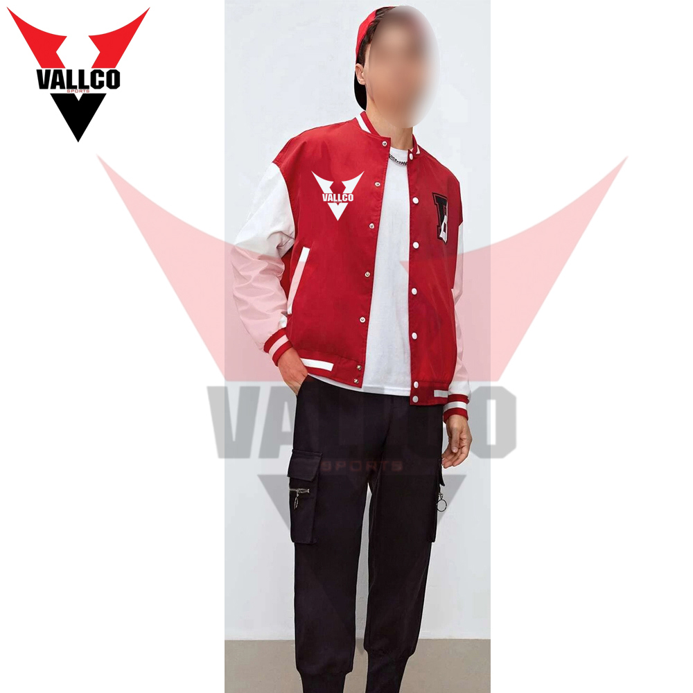 Breathable High Quality Unique Hip Hop Design Men Clothing Wear Winter Varsity Jackets - view 15