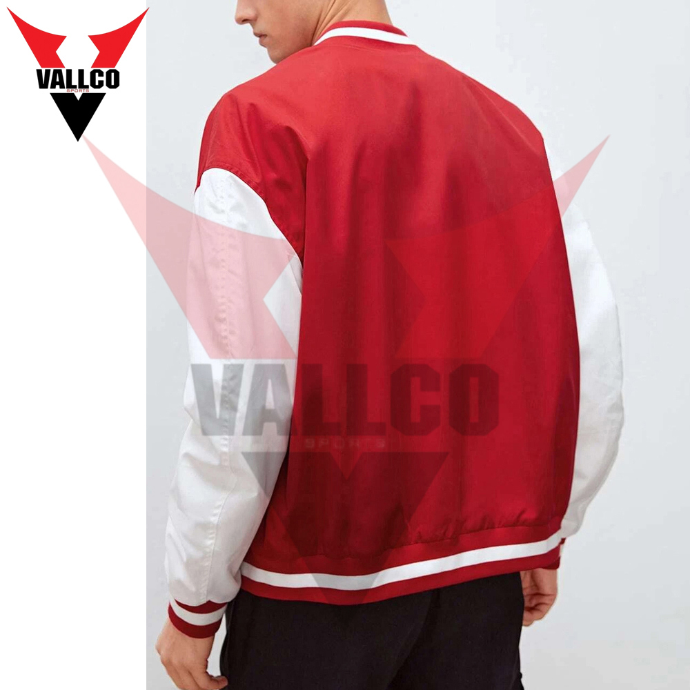 Breathable High Quality Unique Hip Hop Design Men Clothing Wear Winter Varsity Jackets - view 16