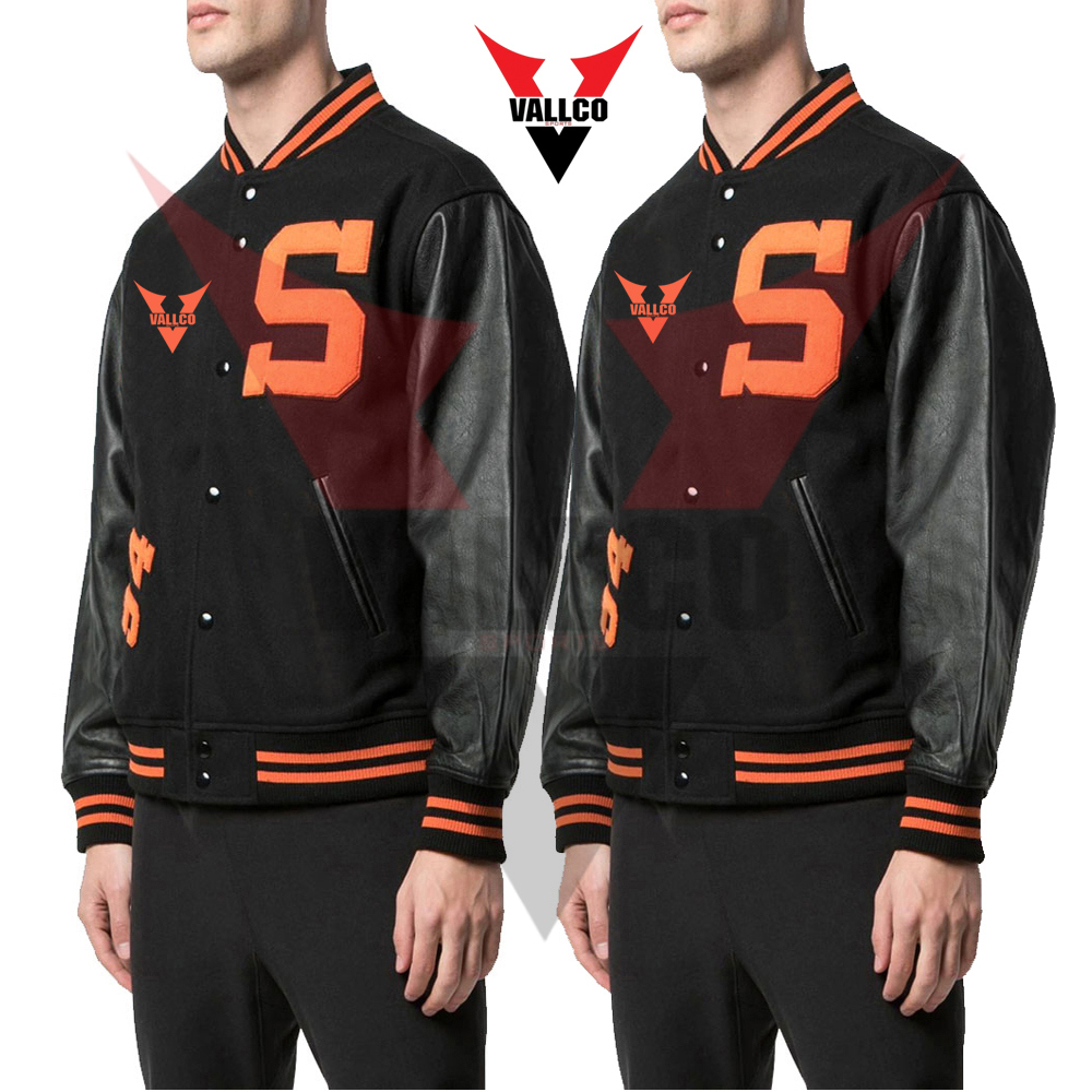 New Design Custom High Quality Wholesale Varsity Jacket Make Your Own Men Varsity Jackets - view 6