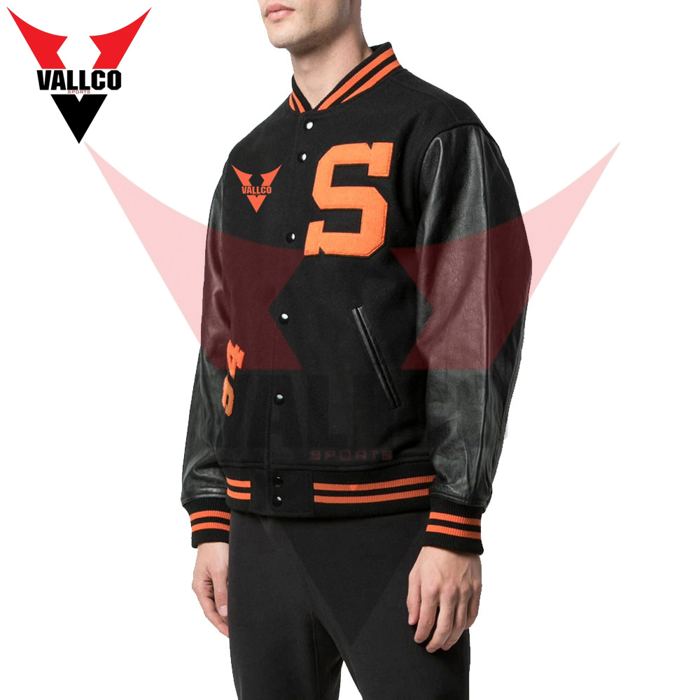 New Design Custom High Quality Wholesale Varsity Jacket Make Your Own Men Varsity Jackets - view 10