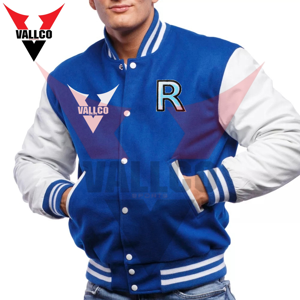 Wholesale Heavy Weight 2024 Custom Wool Body Latest Style Full Sleeves Varsity Jackets - view 4