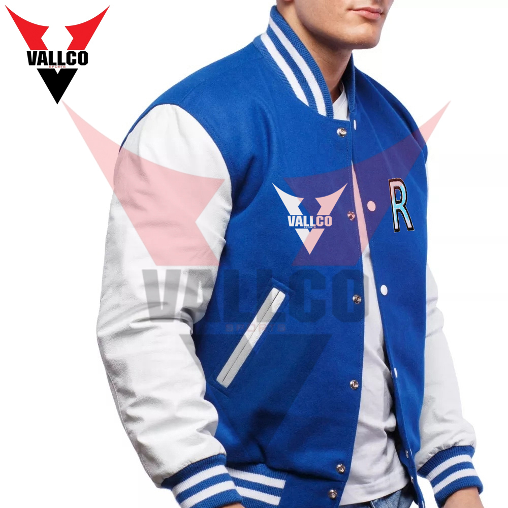 Wholesale Heavy Weight 2024 Custom Wool Body Latest Style Full Sleeves Varsity Jackets - view 10