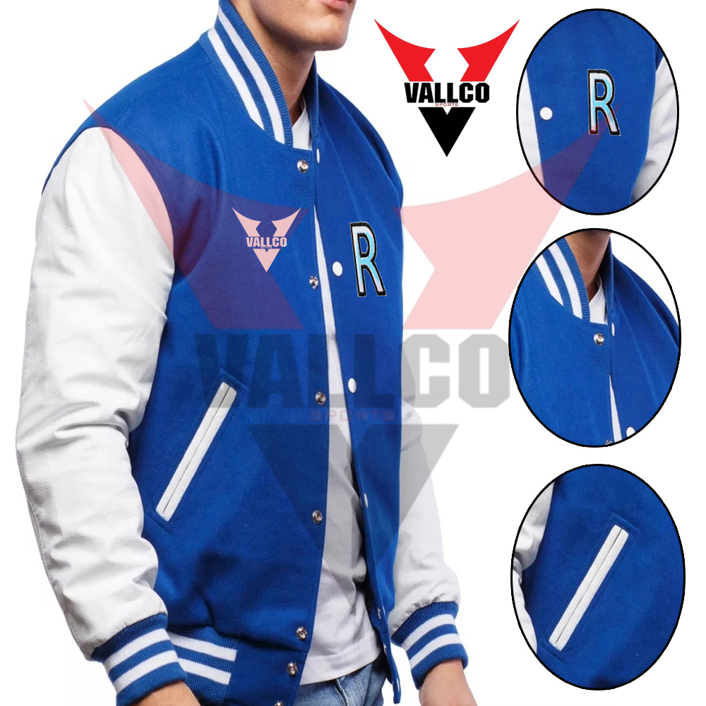 Wholesale Heavy Weight 2024 Custom Wool Body Latest Style Full Sleeves Varsity Jackets - view 12