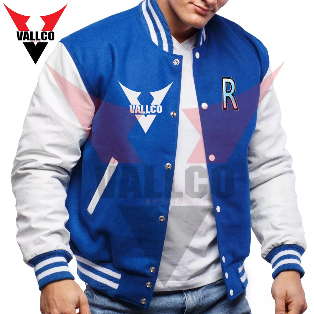 Wholesale Heavy Weight 2024 Custom Wool Body Latest Style Full Sleeves Varsity Jackets - view 13
