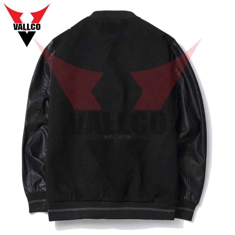 Green Color Block Best Supplier Latest Style In Different Design Men Street Wear Varsity Jackets - view 2