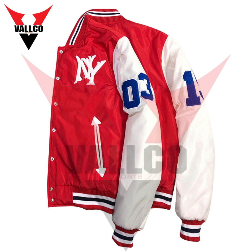 Make Your Own Breathable Best Soft Fabric Newest Style Latest Design Men Wear Varsity Jackets - view 2