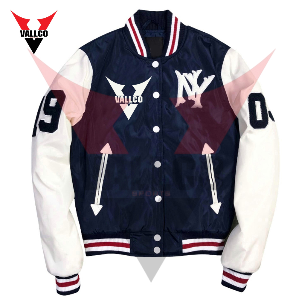 Make Your Own Breathable Best Soft Fabric Newest Style Latest Design Men Wear Varsity Jackets - view 7