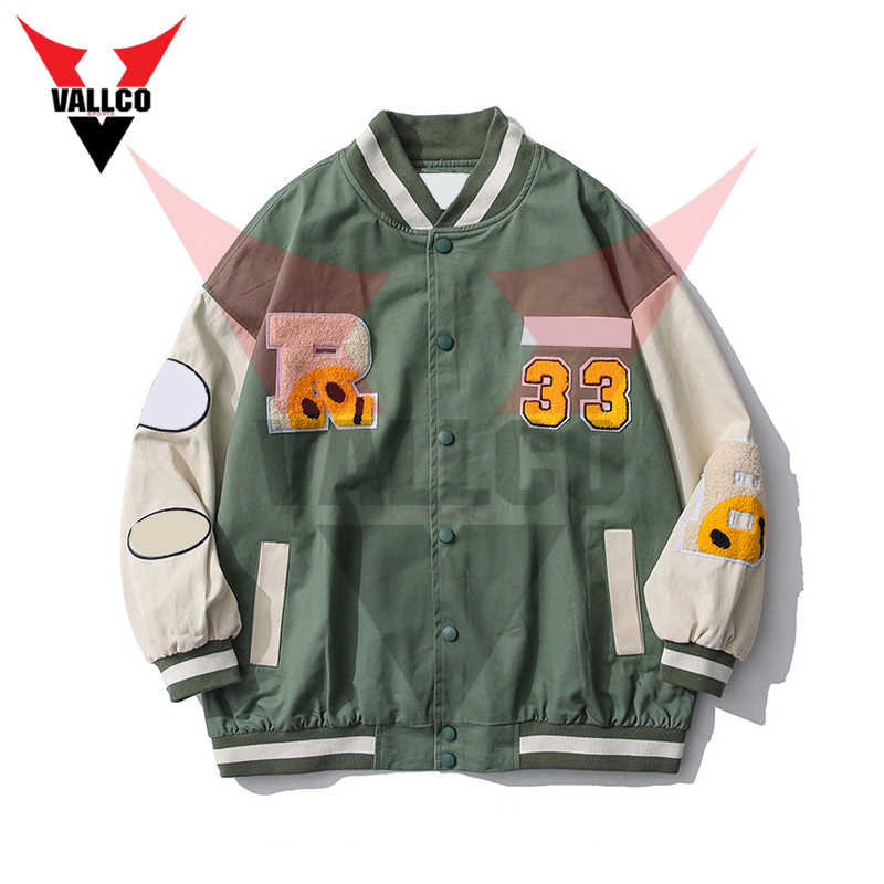 Good Selling Highest Quality Make Own Best Soft Fabric Premium Product Varsity Jackets - view 2