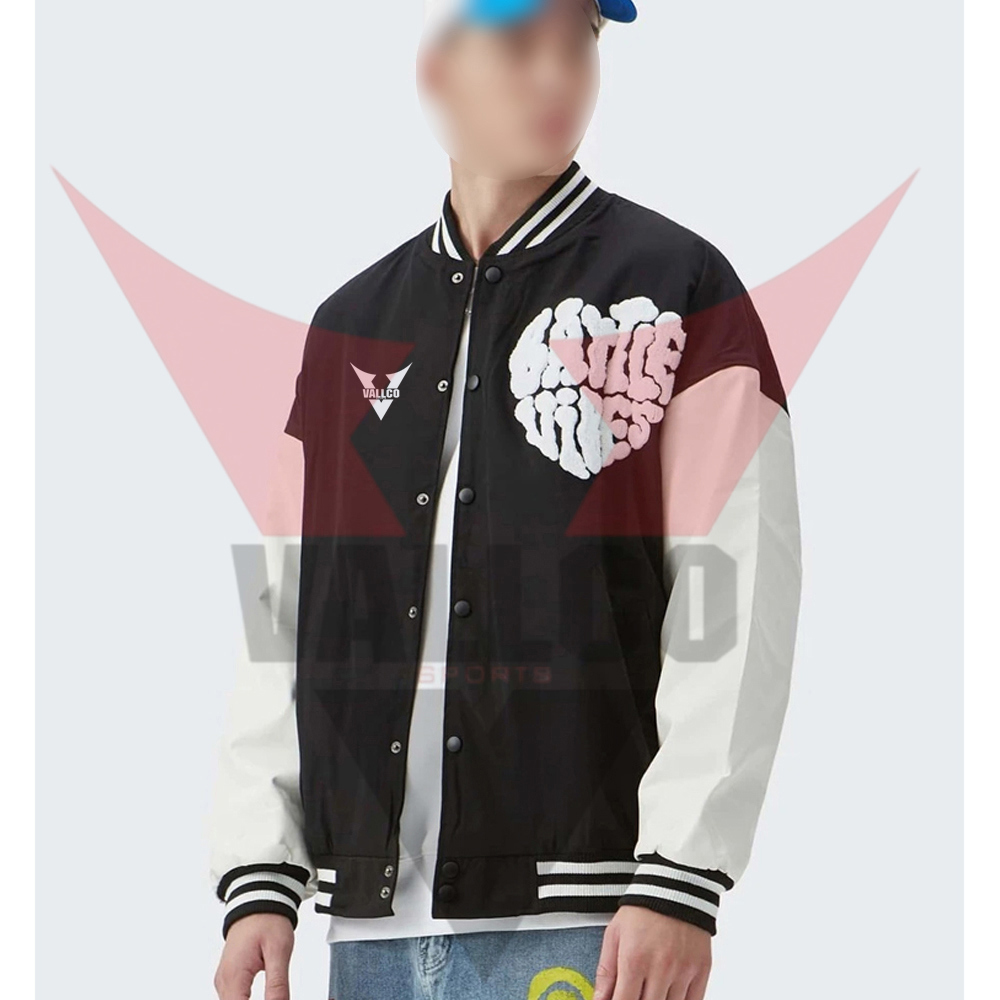 Hot Selling Premium Quality Comfortable Best Price Good Soft Fabric Men Outer Wear Varsity Jackets