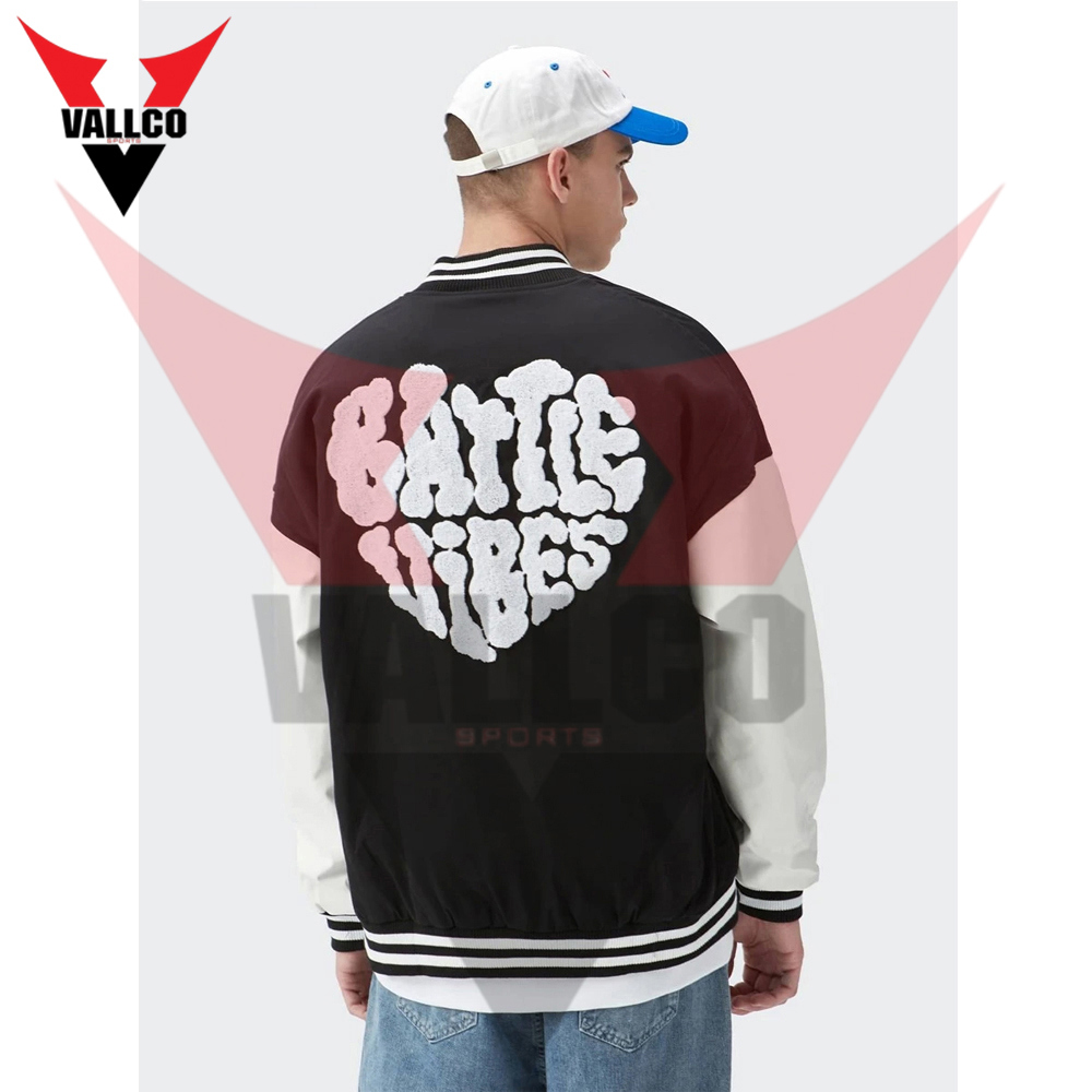 Hot Selling Premium Quality Comfortable Best Price Good Soft Fabric Men Outer Wear Varsity Jackets - view 12