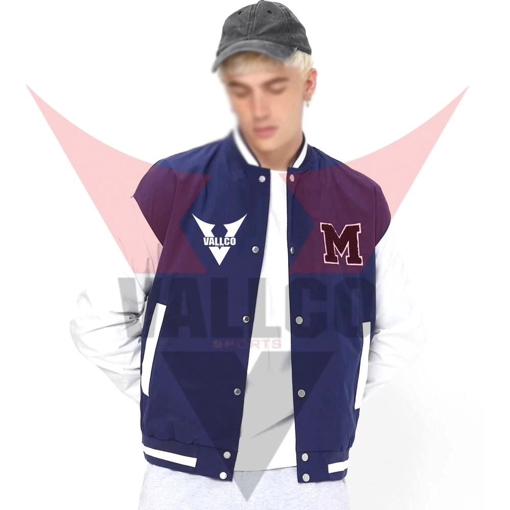 2024 Premium Quality Wholesale Rate Make Own Best Supplier Outer Wear Pu Leather  Varsity Jackets