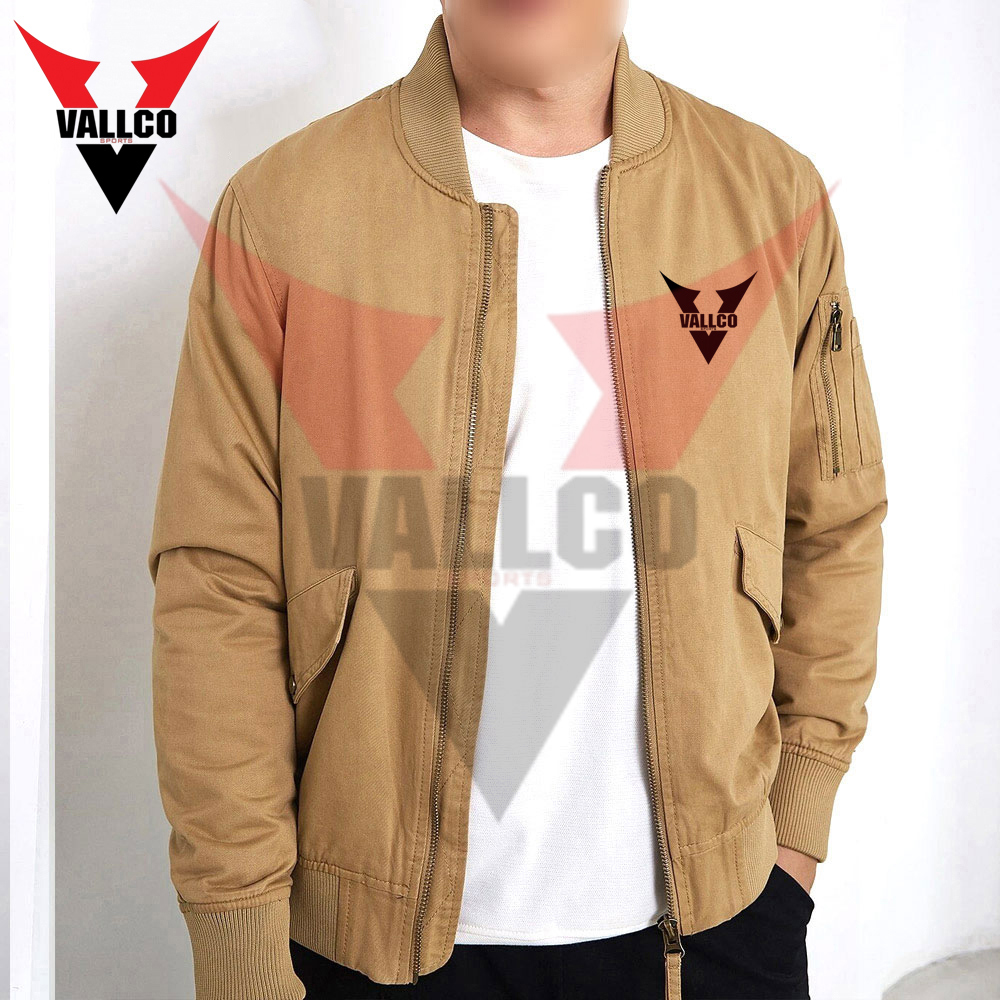 Golden Color Wholesale Rate Best Supplier New Arrival Unique Design Men Bomber Jacket - view 5