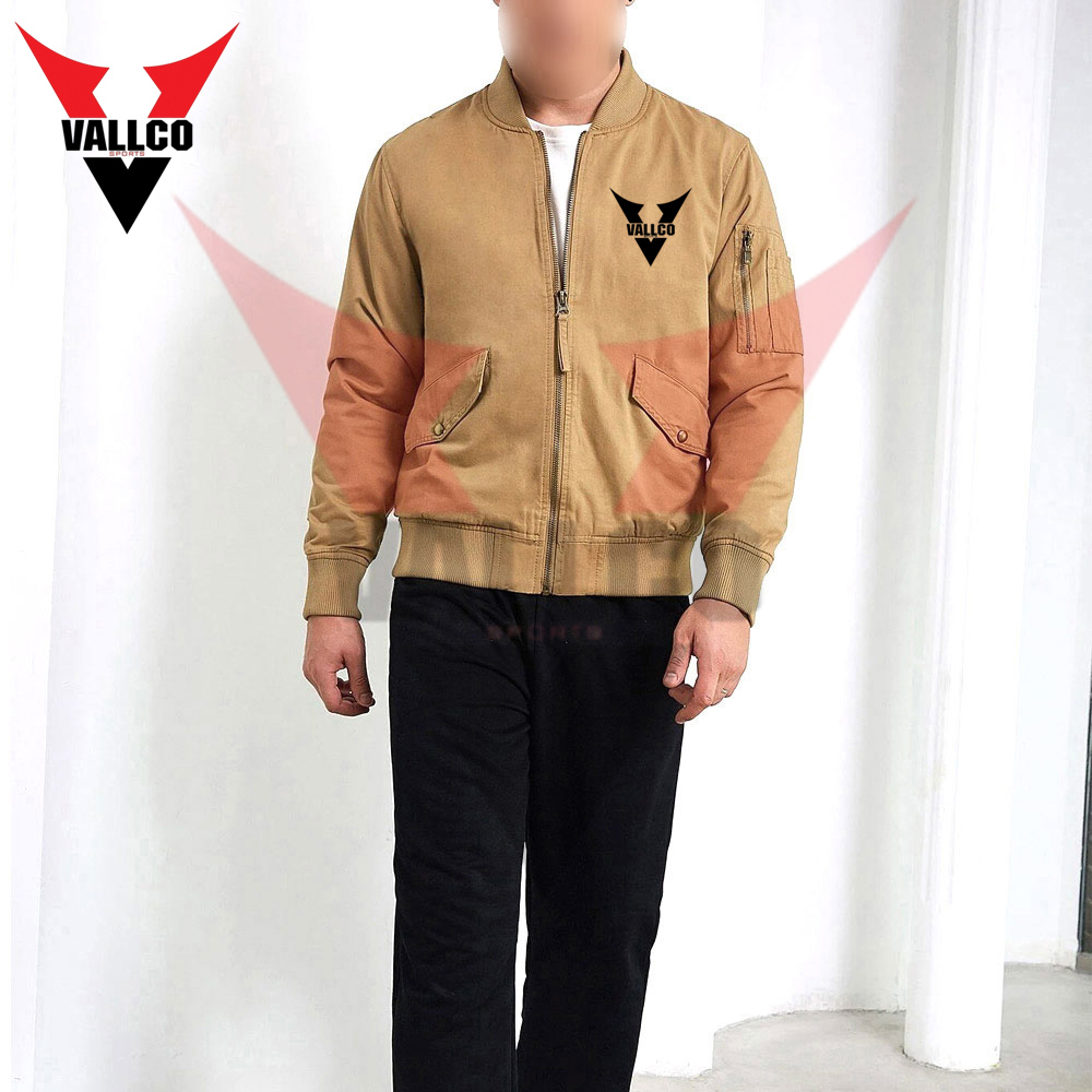 Golden Color Wholesale Rate Best Supplier New Arrival Unique Design Men Bomber Jacket - view 9