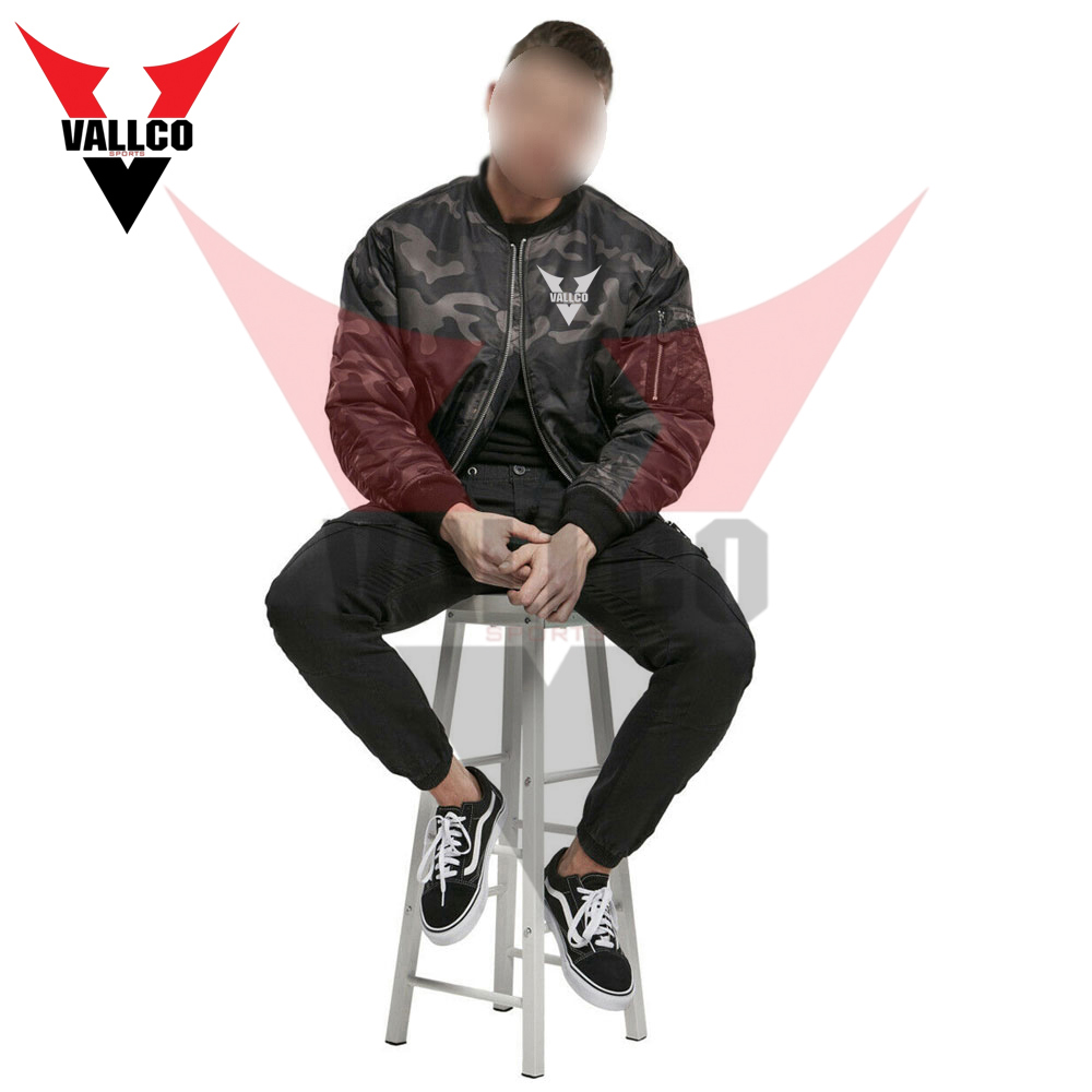 2024 Newest In Reasonable Price Customized Made Unique Design Men Outer Wear Bomber Jacket - view 4