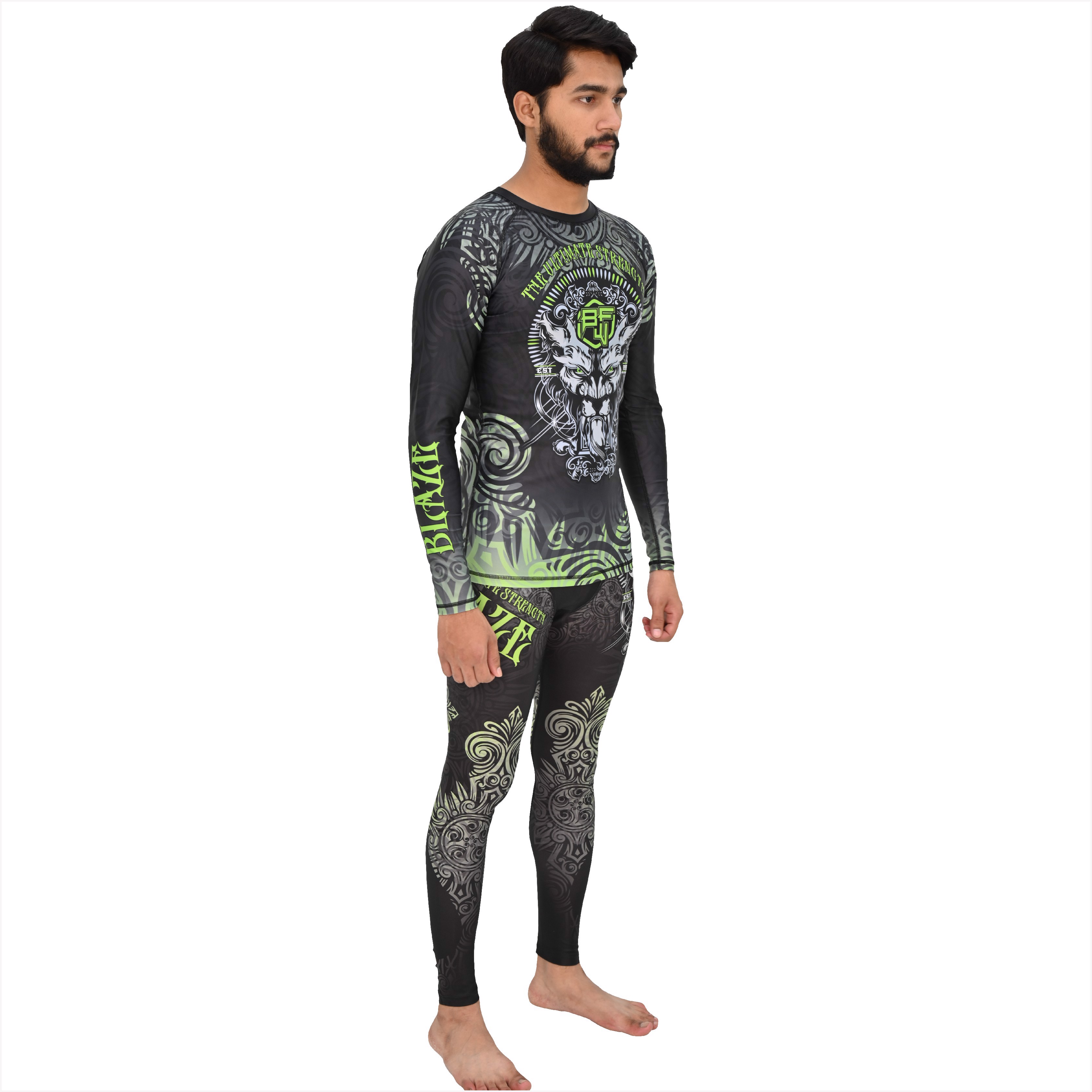 design your own rashguard Compression uniforms for improved performance Lightweight training shorts 