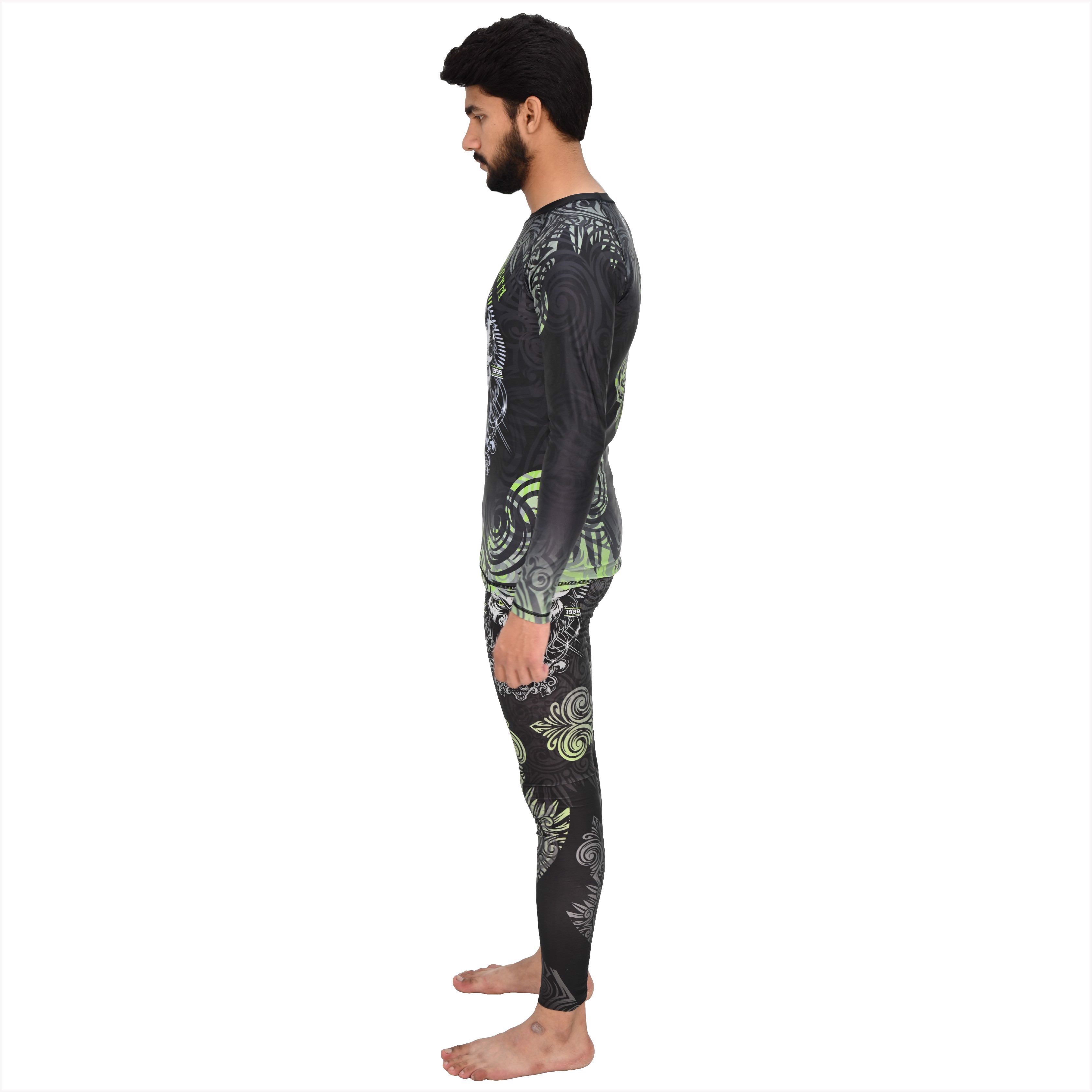 design your own rashguard Compression uniforms for improved performance Lightweight training shorts  - view 2