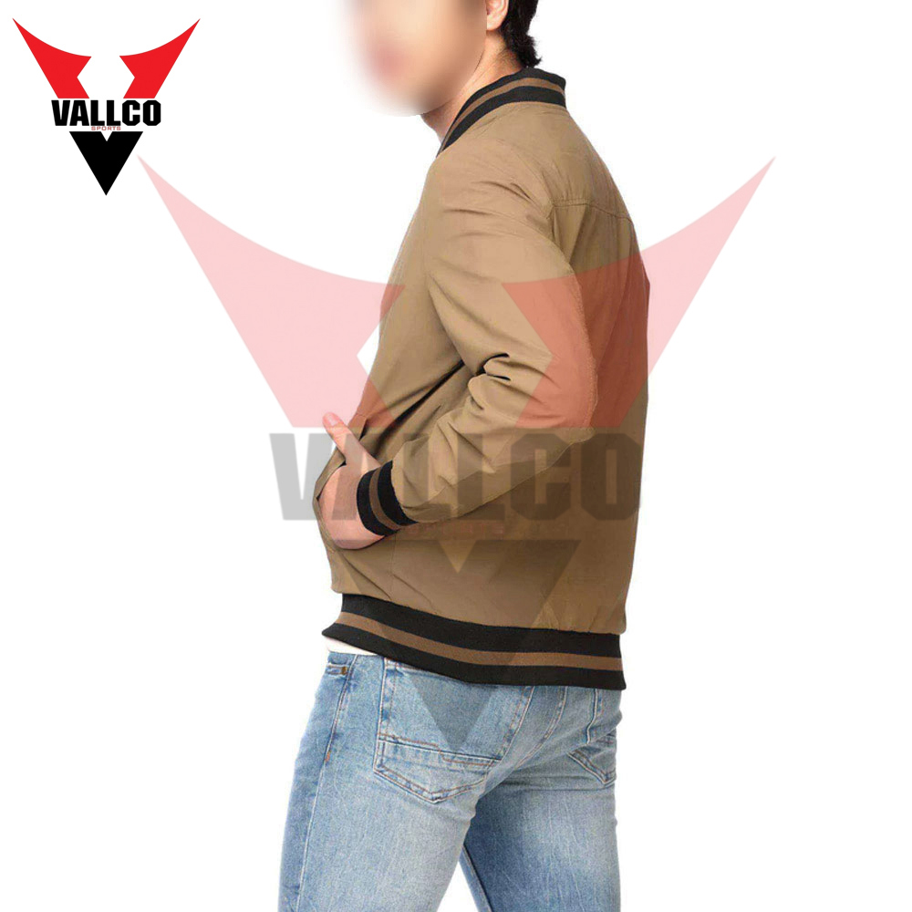 High Quality Best Selling Casual Wear Soft Touch Fabric Men Out Door Wear Bomber Jackets - view 3