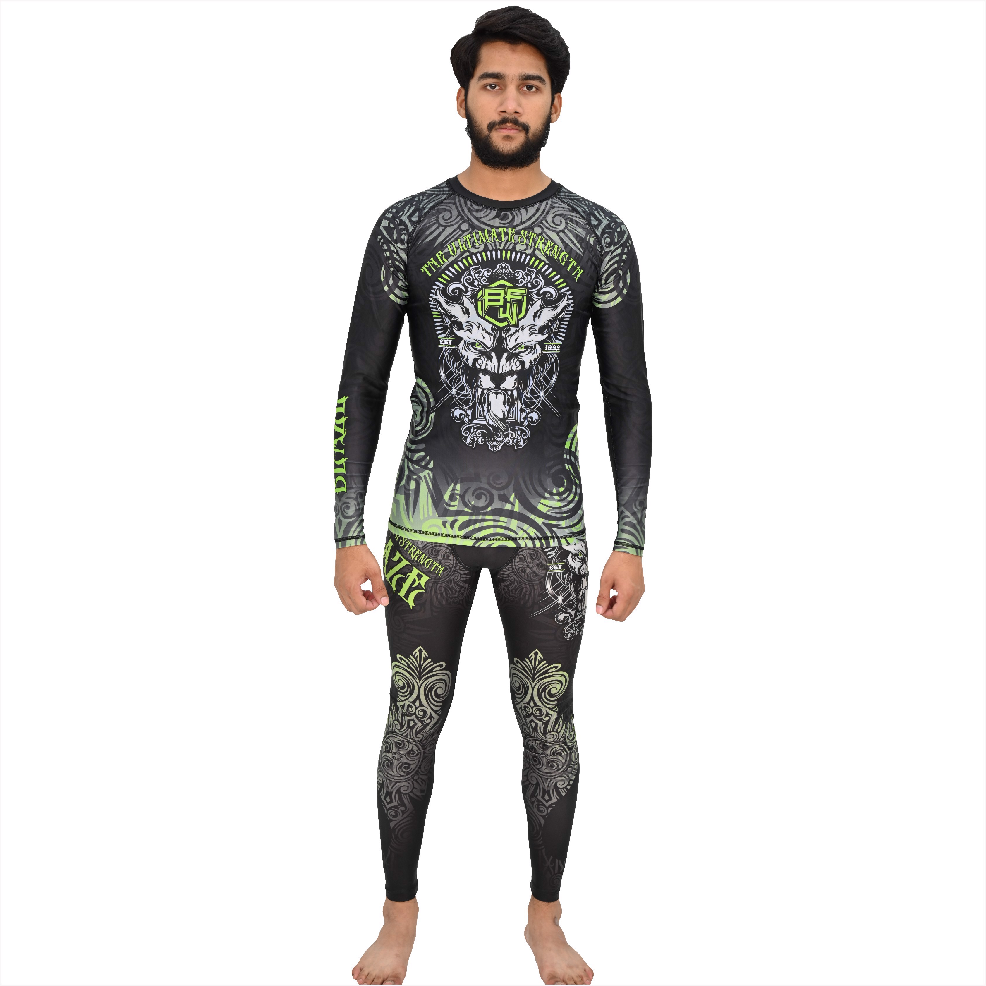 design your own rashguard Compression uniforms for improved performance Lightweight training shorts  - view 3