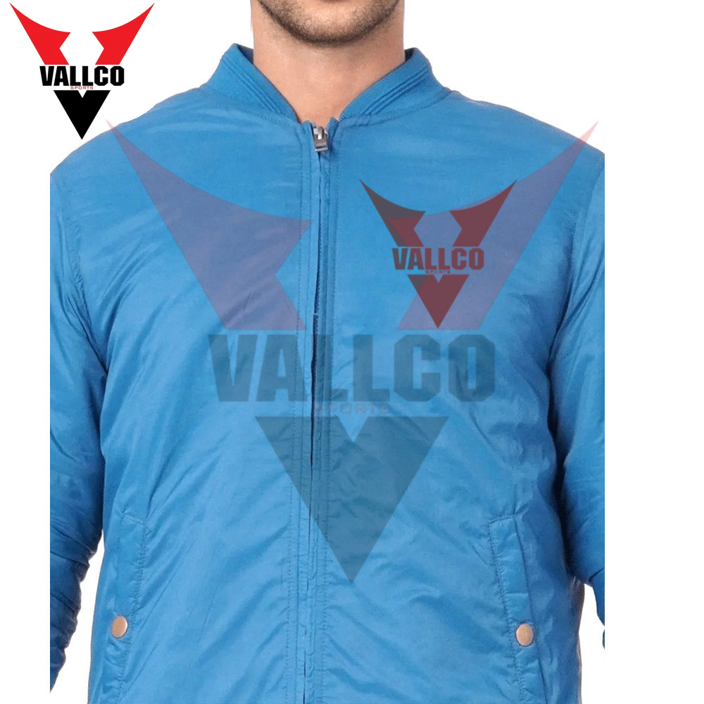  Blue Color Make Own Newest Style OEM Service Latest Style Best Soft Fabric Men Bomber Jackets - view 18