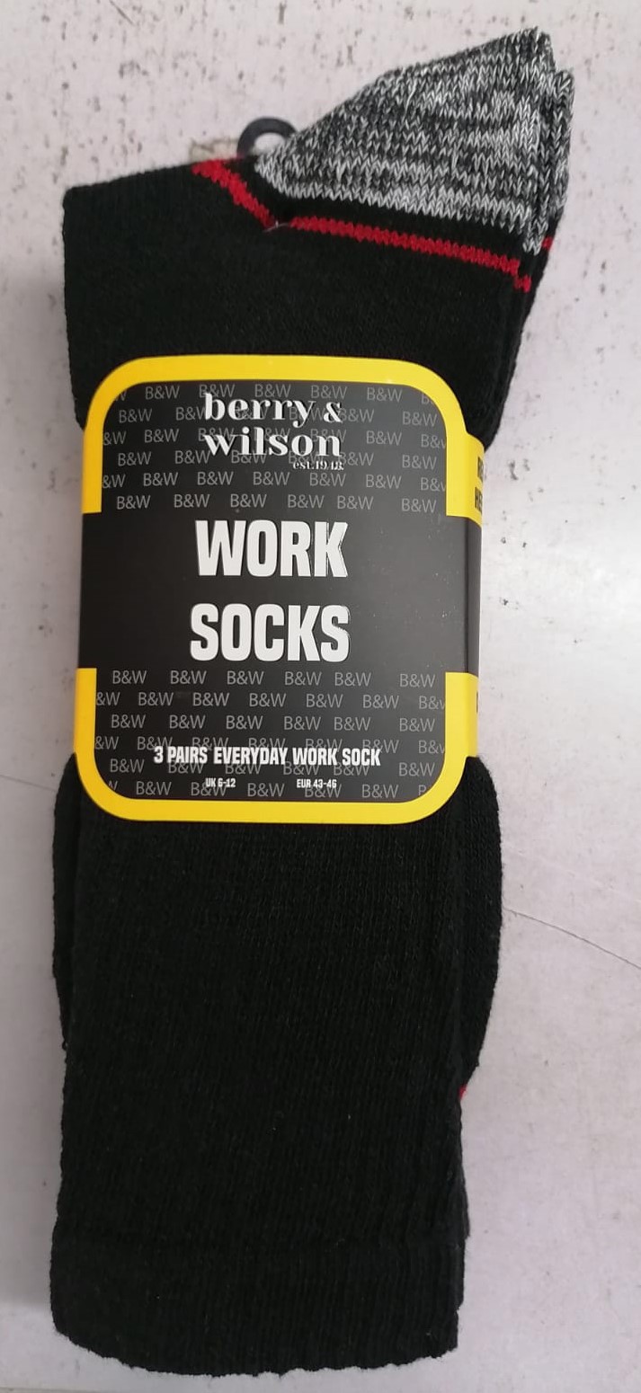 MENS WORKWEAR SOCKS 