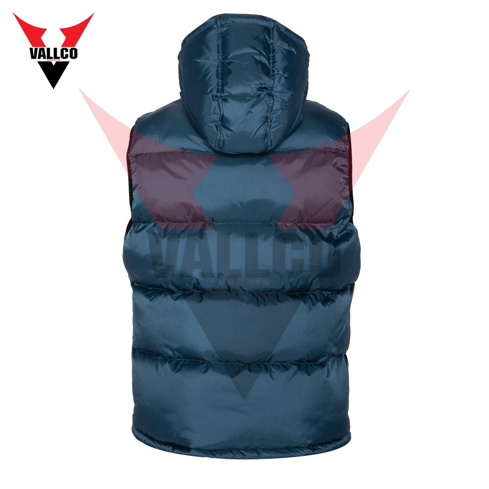 In One Solid Color Highest Quality Make Your Own Men Wear Sleeveless Puffer Jackets - view 8